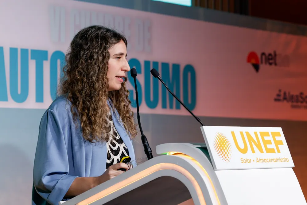 Irene Real, directora de autoconsumo de UNEF